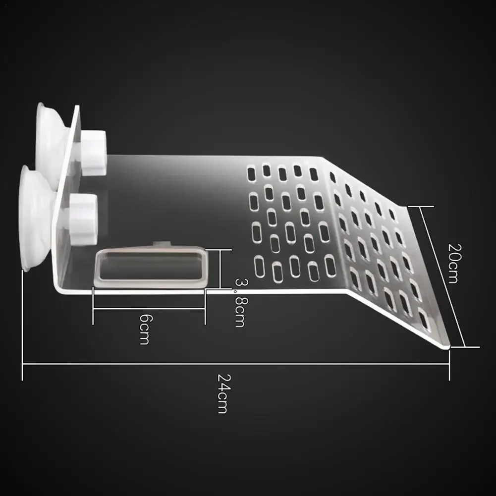 Aquarium Fishland - カメ用桟橋ドック日光浴プラットフォーム棚型スロープステップランディングフィッシュタンクデコレーションS/M/Lサイズ水槽用カメ桟橋