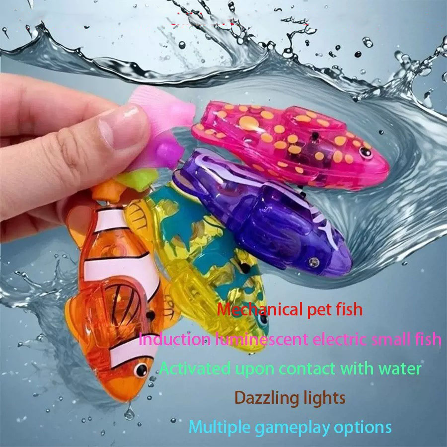感光性のある泳ぐカクレクマノミ、リアルな電動ペットロボット魚 - Aquarium Fish Electric のレビューと価格
