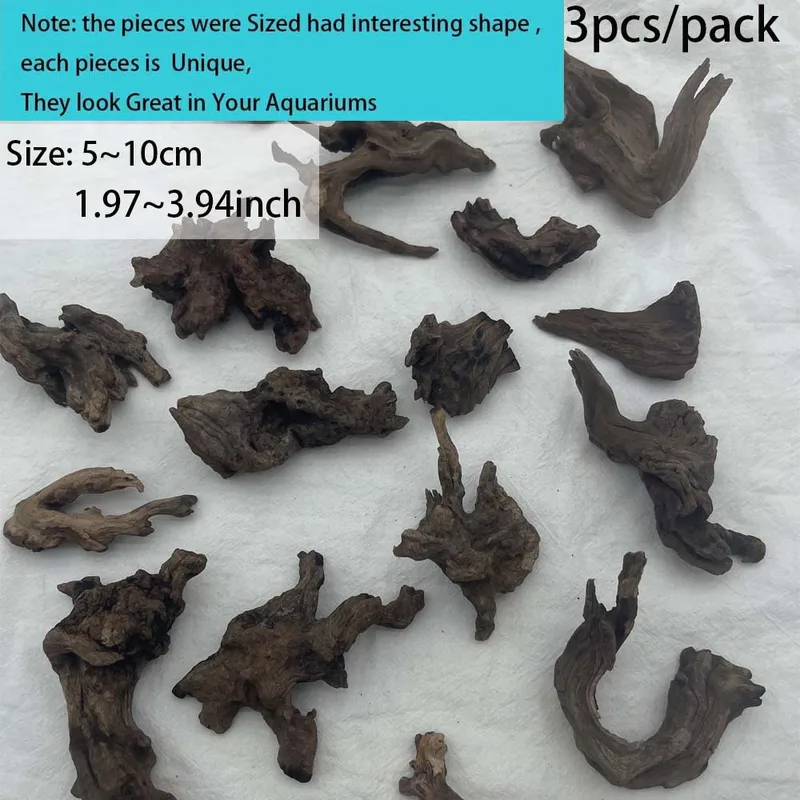 水槽装飾用天然流木 魚タンク造景飾り 沈没木 木の幹 5-4 - Aquarium Fish For Sale Online のレビューと価格