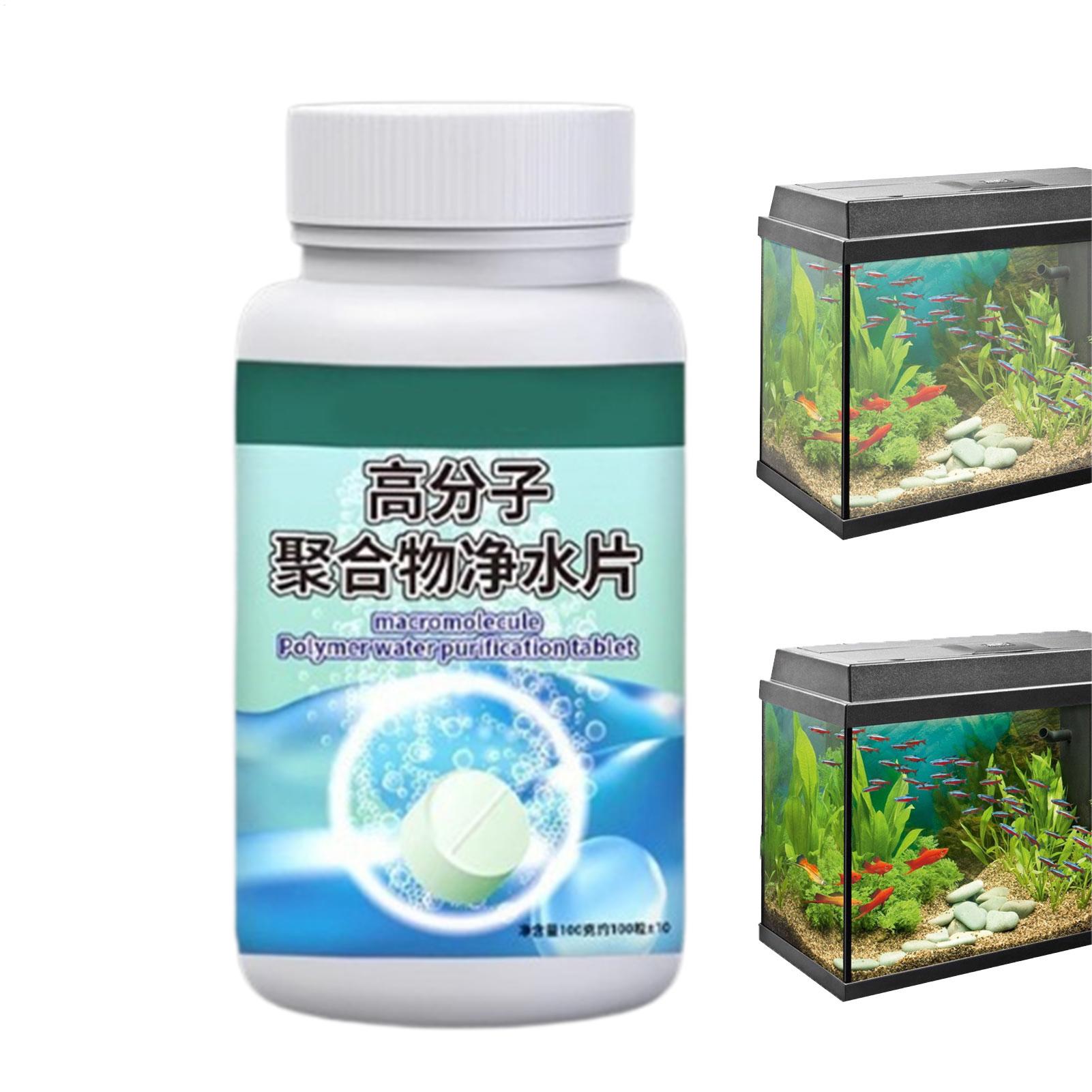 魚の水槽藻類除去剤、水槽浄化タブレット、噴水、ベタ、エビ、カ - Aquarium Fish Care のレビューと価格