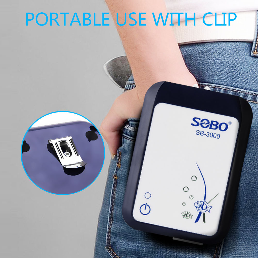 SOBO USB 充電水族館酸素ポンプ SB-3000/SB - Wild Aquarium Fish のレビューと価格
