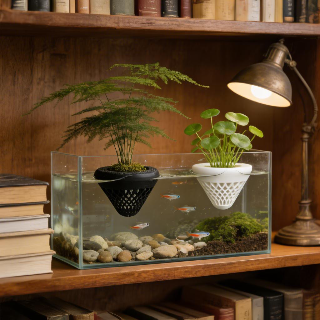 2個入りフローティングアクアリウムプラントホルダー、水槽用吊 - Aquarium Fish For Sale Online のレビューと価格