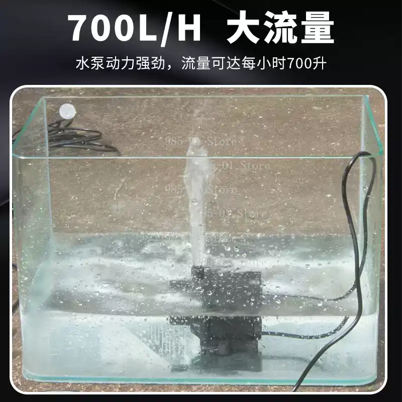 20W ソーラーウォーターポンプ循環式魚池フィルター酸素供給 - Aquarium Fish Care のレビューと価格