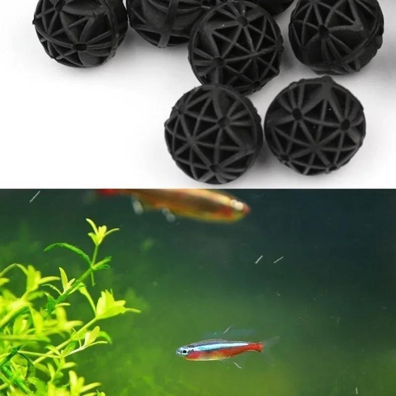 50個入り 16mm アクアリウム用バイオフィルターボール  - Aquarium Fish Accessories のレビューと価格