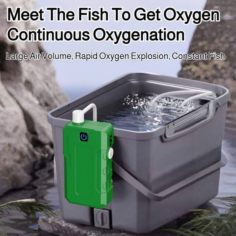 インテリジェント電気酸素発生器 照明付き USB充電式 ポー - Aquarium Fish Electric のレビューと価格