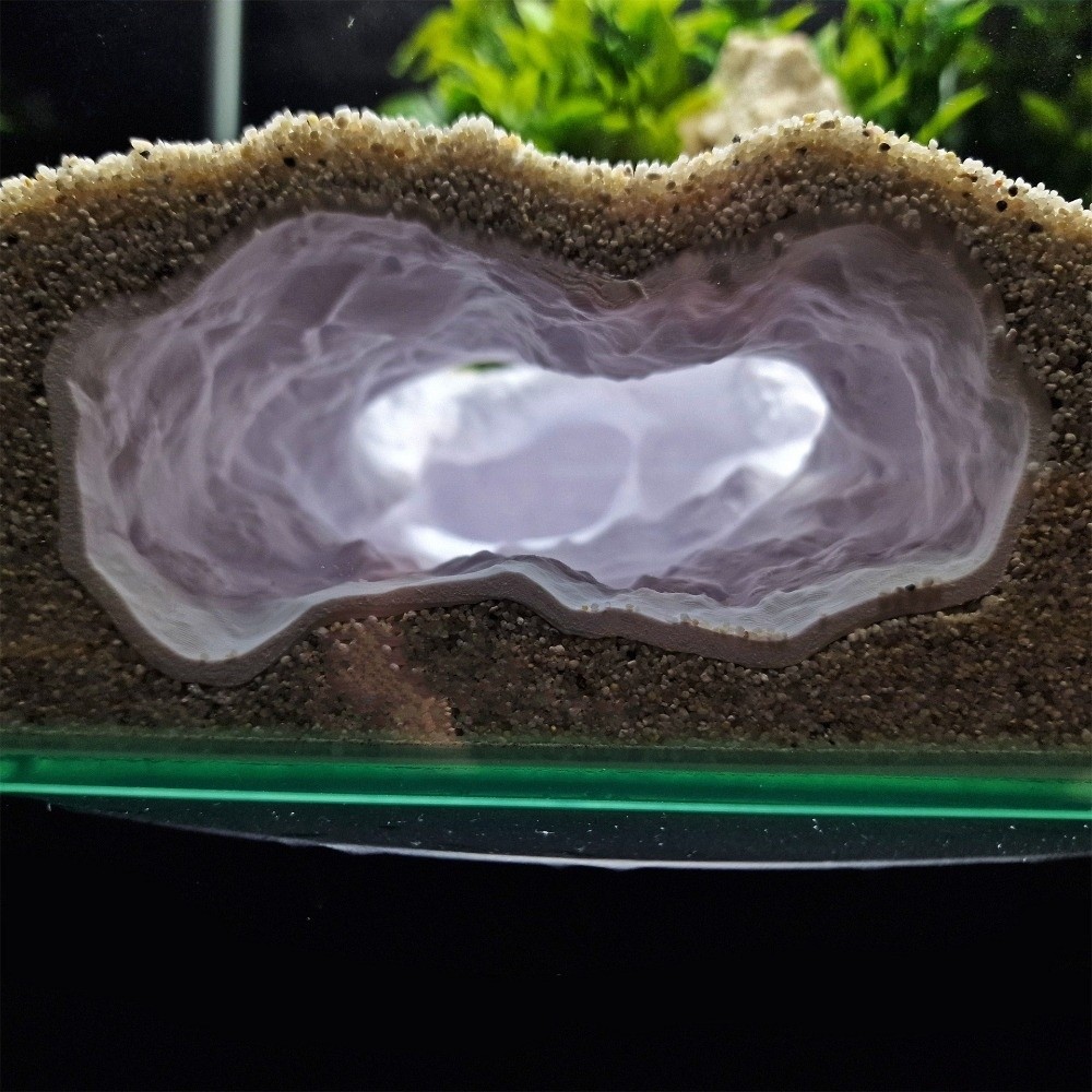 高度にシミュレーションされた水槽、自然な3Dプリント爬虫類シ - Aquarium Fish Reproduction のレビューと価格