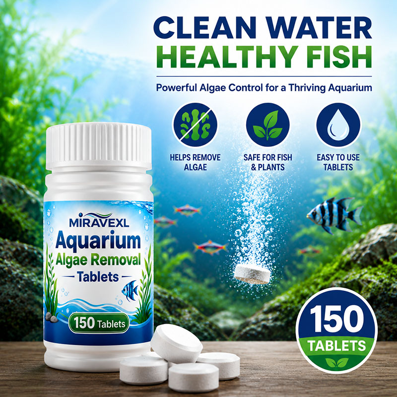 ミラベックスL 150 水槽藻類除去タブレット、安全な藻類抑 - Aquarium Fish Care のレビューと価格