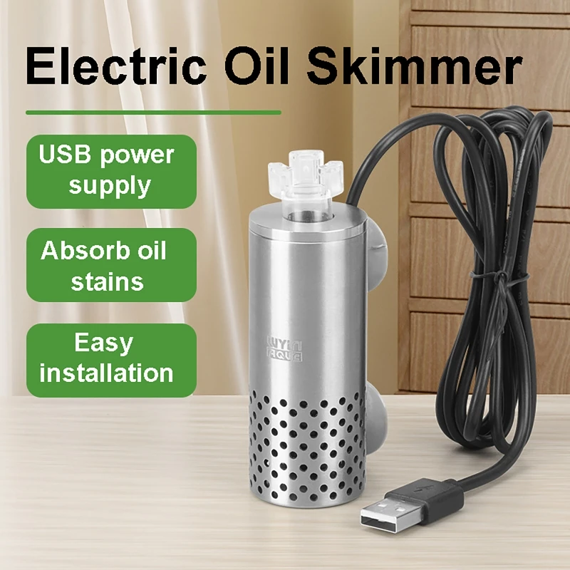水槽用電動油膜除去フィルム 魚タンク ステンレス製USBフィ - Aquarium Fish Electric のレビューと価格