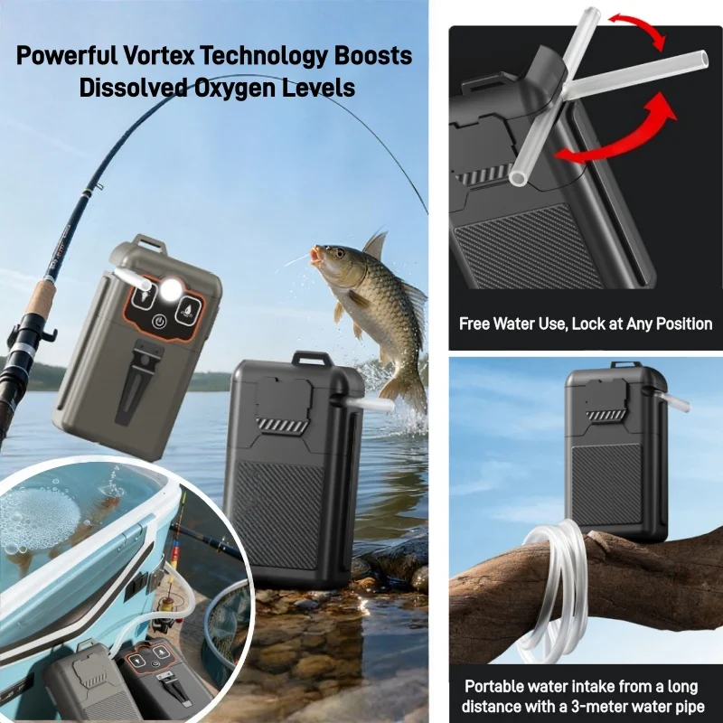 ポータブル電動水移送ポンプ USB 充電式自動釣り餌混合ステ - Aquarium Fish Electric のレビューと価格