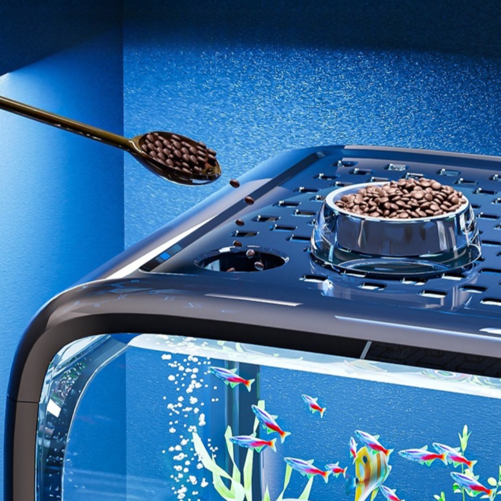 透明な高級水槽、耐久性のあるリビングルーム装飾、小型金魚水槽 - Aquarium Fish Only のレビューと価格