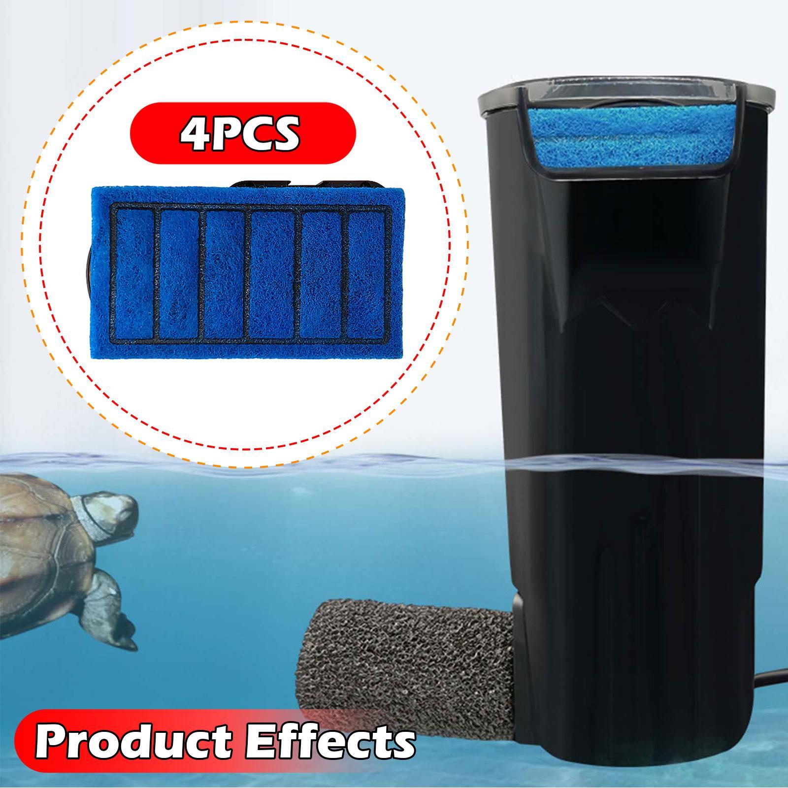 4 個のタンクフィルターカートリッジ取り付けが簡単なアクセサ - Aquarium Fish Accessories のレビューと価格